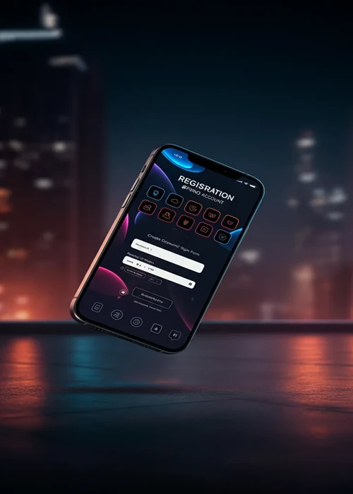 BoVegas signup form with quick registration and account activation